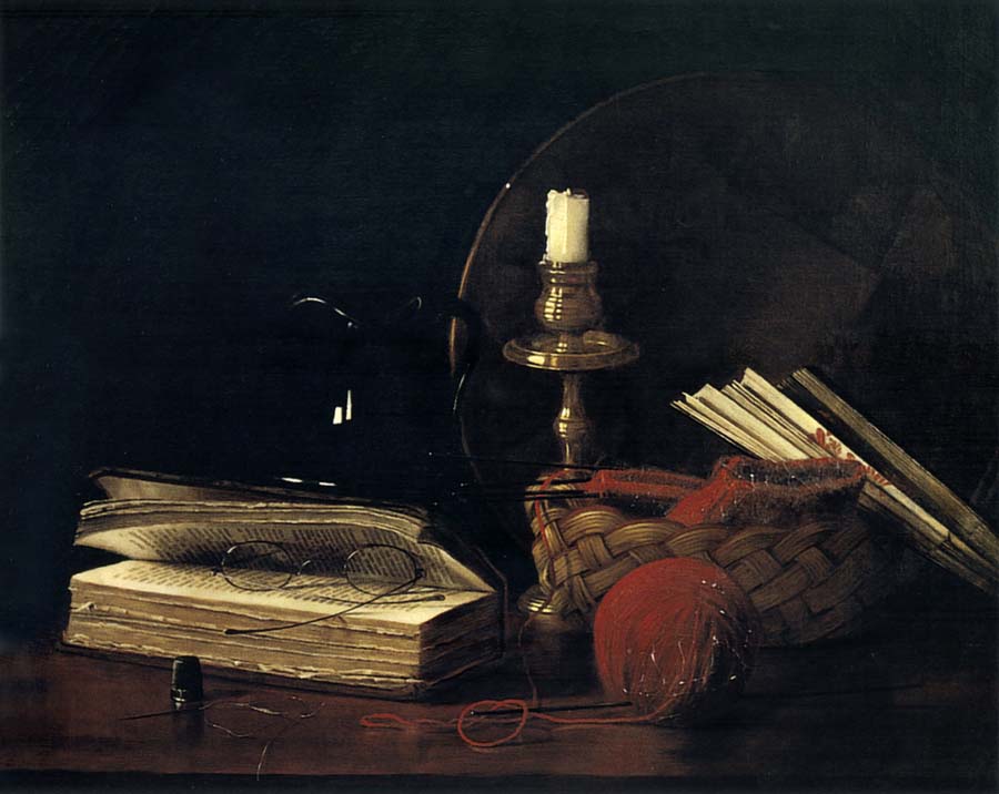 Still Life with Sewing Basket